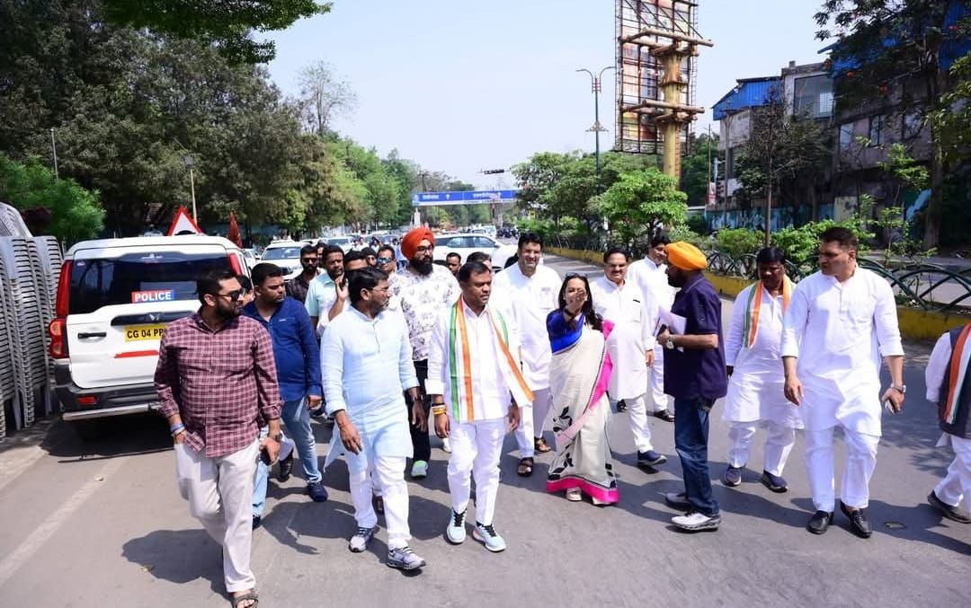 रायपुर में 17 मार्च के विधानसभा घेराव से पहले दीपक बैज ने सभा स्थल का किया निरीक्षण, कार्यकर्ताओं को दिए निर्देश