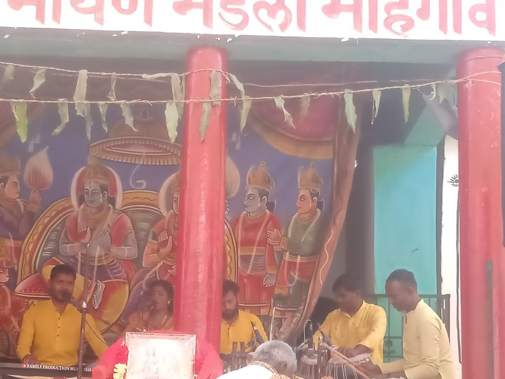 केशला की रामधरोहर मानस मंडली की भव्य प्रस्तुतियों से रोहाशी सहित कई गांवों में गूंज रहा भक्ति का माहौल