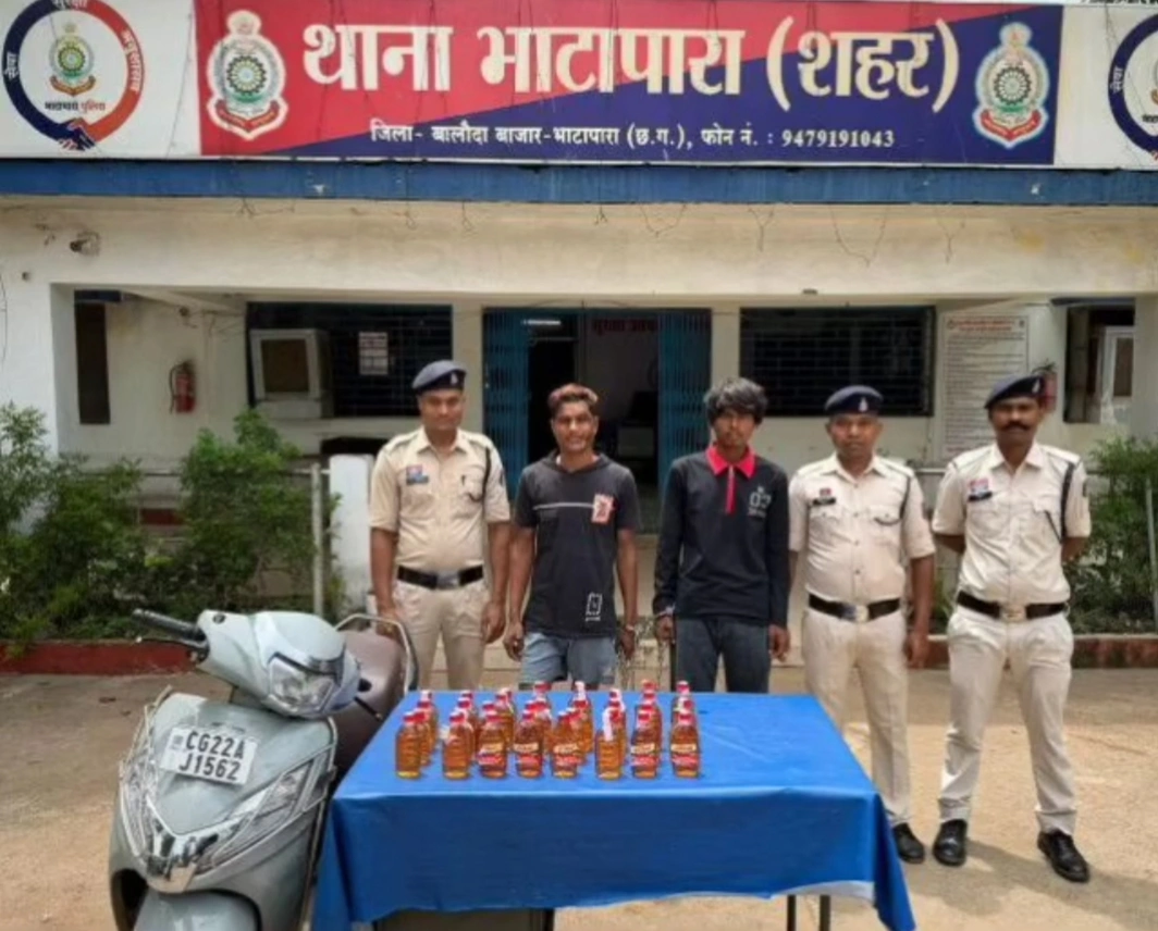 पुलिस की कार्रवाई में शराब तस्करी का खुलासा