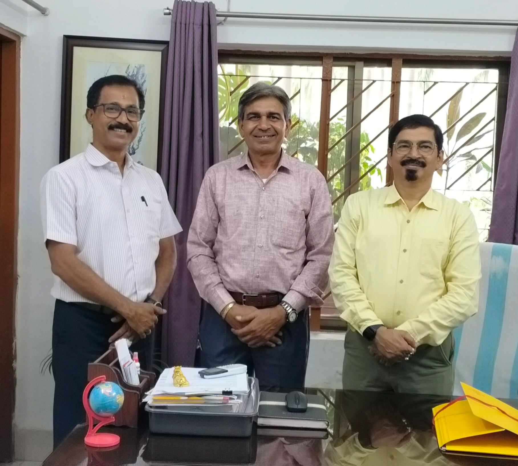 DPS भिलाई में श्री निर्मल कुमार गंजीर की विदाई, पत्नी के योगदान को बताया अपनी सफलता की असली ताकत
