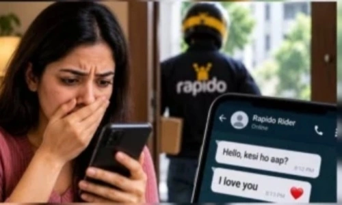 पार्सल डिलीवरी के बाद महिला को भेजे निजी मैसेज, ‘I Love You’ लिखने का आरोप; रैपिडो ने मांगी माफी