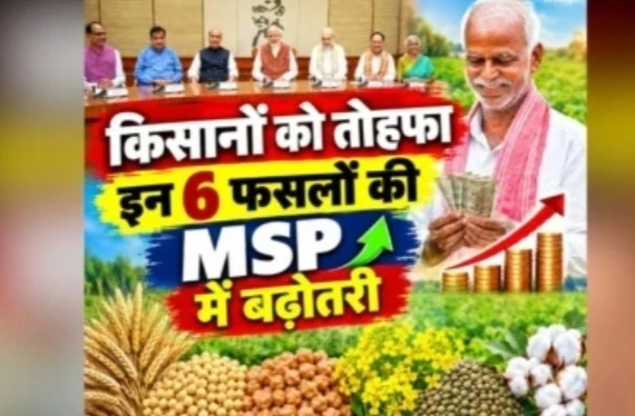 नवरात्रि से पहले किसानों को बड़ा तोहफा, 6 रबी फसलों की MSP बढ़ी, अब मिलेंगे इतने रुपए