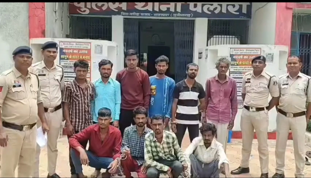 पलारी पुलिस का बड़ा एक्शन