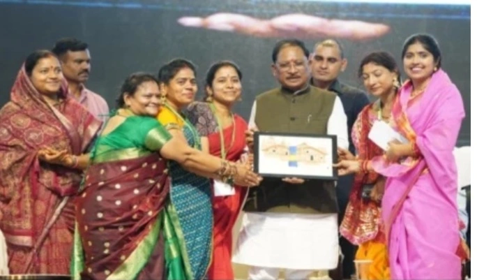 तीजा मिलन समारोह में CM साय ने की बड़ी घोषणाएं, छत्तीसगढ़ी संस्कृति और नारी शक्ति का दिखा संगम