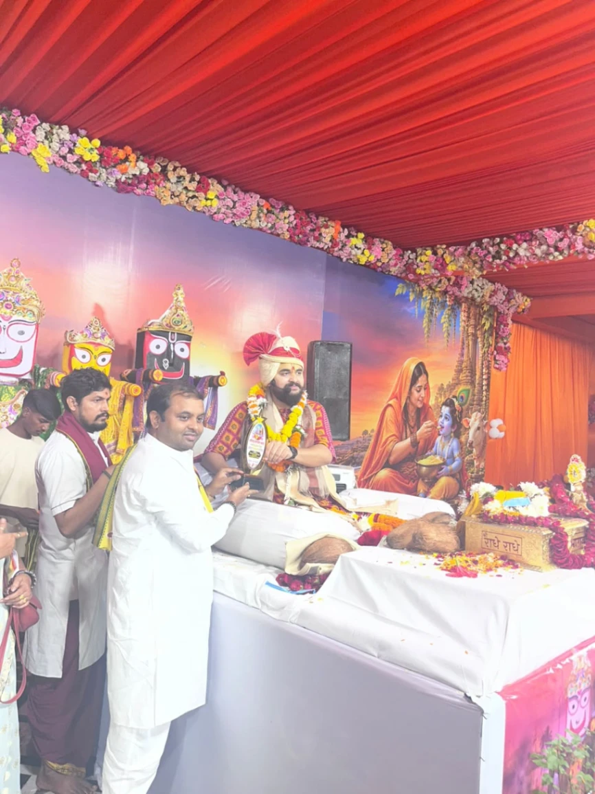 भक्ति और संस्कारों से समाज को मिलती है सकारात्मक दिशा — विमल साहू